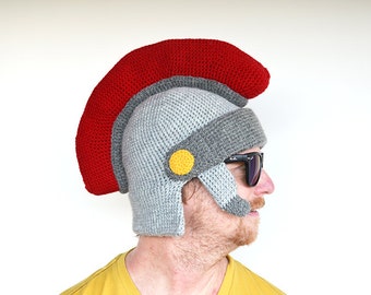 Roman Helmet Crochet Pattern Roman 