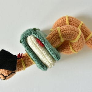 Bookworm Crochet Pattern, Crochet Bookworm Amigurumi, Book Crochet ...
