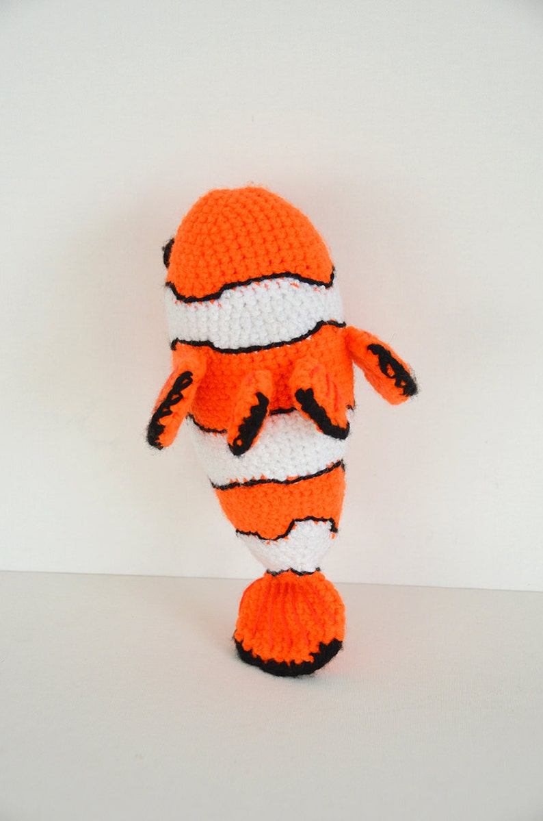 Clownfish Crochet Pattern, Clownfish Amigurumi, Tropical Fish Crochet Pattern, Tropical Fish Amigurumi Pattern, Clown Fish Crochet Pattern image 4