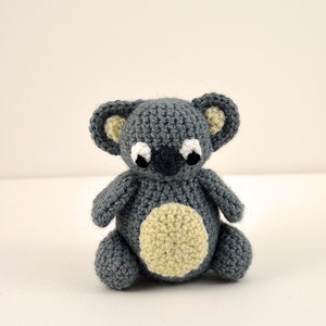 Koala Crochet Pattern, Amigurumi Koala Pattern, Crochet Koala Amigurumi Pattern, Crochet Koala Pattern, Outback Animal Crochet Pattern