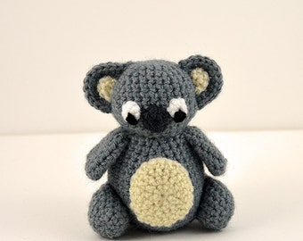 Koala Crochet Pattern, Amigurumi Koala Pattern, Crochet Koala Amigurumi Pattern, Crochet Koala Pattern, Outback Animal Crochet Pattern