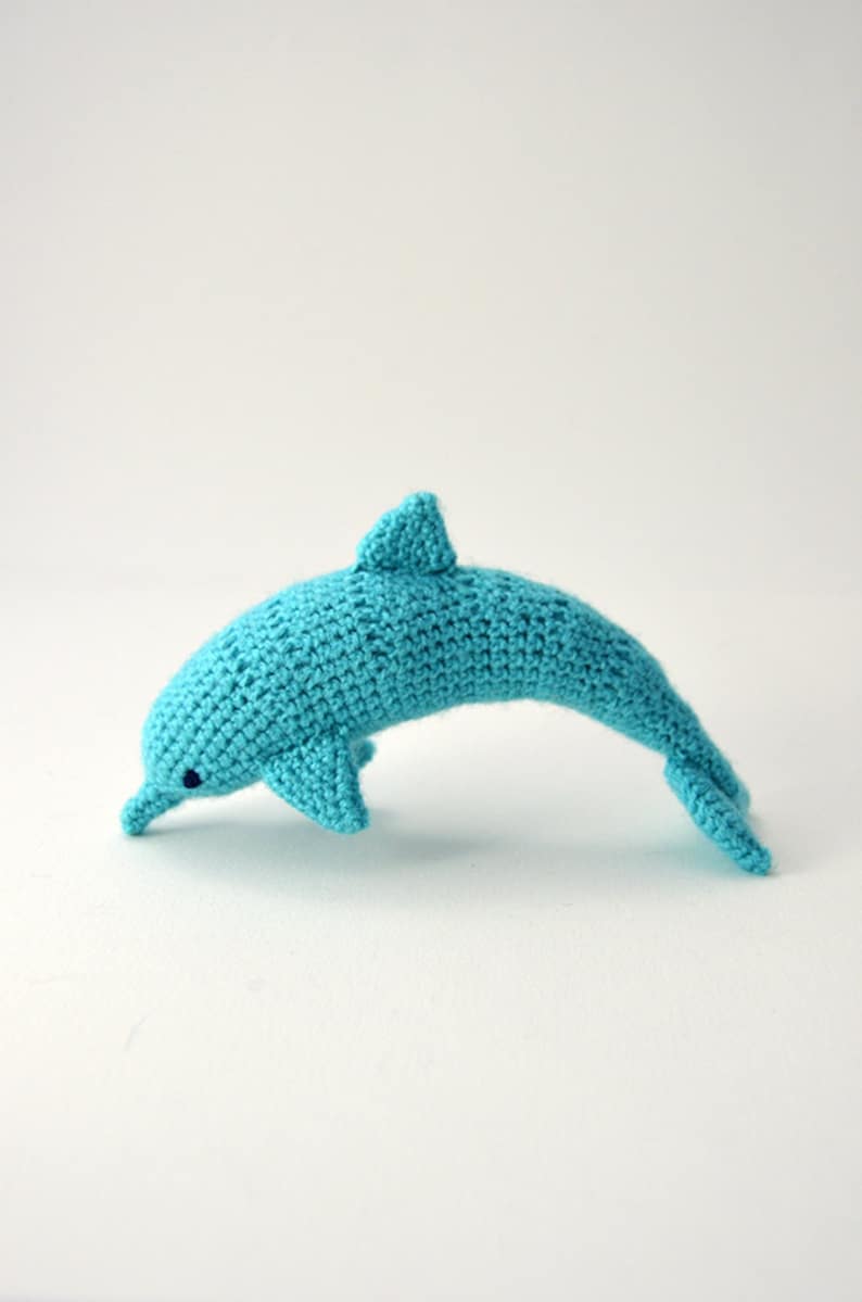 Dolphin Crochet Pattern, Dolphin Amigurumi Pattern, Crochet Dolphin Pattern, Amigurumi Dolphin Pattern, Dolphin Toy Crochet Pattern image 5