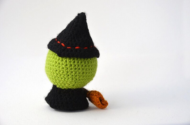 Witch Crochet Pattern, Amigurumi Witch Pattern, Witch Amigurumi Crochet Pattern, Halloween Crochet Pattern, Halloween Amigurumi Pattern image 3