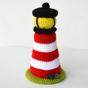 Häkelanleitung Leuchtturm, Leuchtturm Amigurumi-Häkelanleitung, Anleitung Gehäkelter Leuchtturm, Anleitung Leuchtfeuer