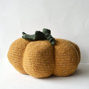 Patrón de calabaza a crochet, Patrón de calabaza a crochet, Patrón de calabaza de Halloween a crochet, Patrón de temporada, Patrón de calabaza de otoño a crochet imagen 3