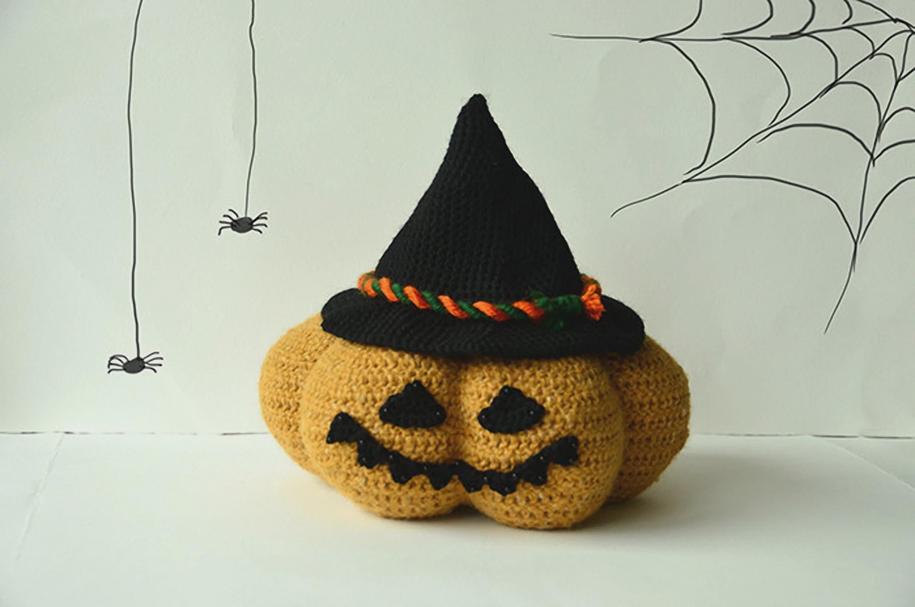 Jack O Lantern Crochet Pattern, Halloween Pumpkin Crochet Pattern ...