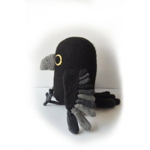 Raven Crochet Pattern, Amigurumi Raven Pattern, Bird Crochet Pattern, Crow Crochet Pattern, Amigurumi Crow Pattern, Bird Amigurumi Pattern