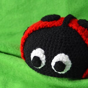 Marienkäfer Häkelanleitung, Amigurumi Marienkäfer Anleitung, Marienkäfer Amigurumi Anleitung, Insekten Häkelanleitung, Amigurumi Insekt Anleitung Bild 7