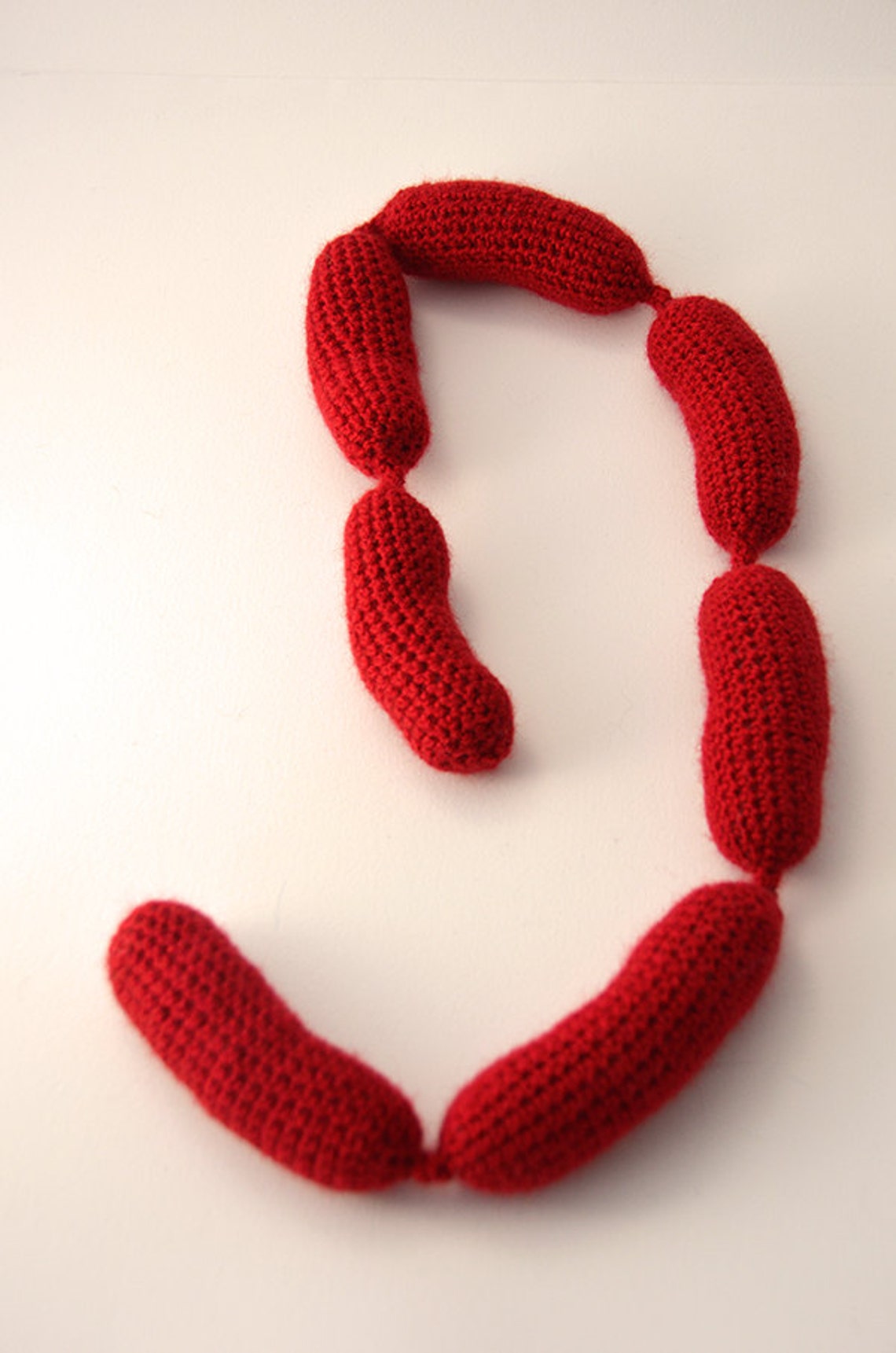 Sausage Chain Crochet Pattern Sausage Chain Amigurumi - Etsy