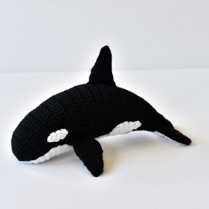 Killer Whale Crochet Pattern, Orca Crochet Pattern, Orca Whale Crochet Pattern, Killer Whale Amigurumi Pattern, Orca Amigurumi , Dolphin image 3