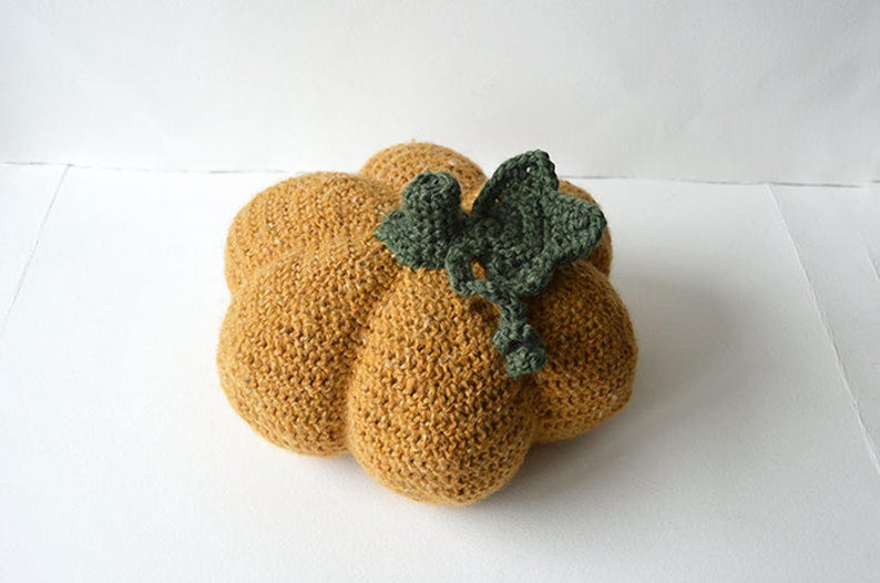 Pumpkin Crochet Pattern, Halloween Pumpkin Crochet Pattern, Seasonal Crochet Pattern, Autumn Crochet Pattern, Crochet Pumpkin Pattern image 2