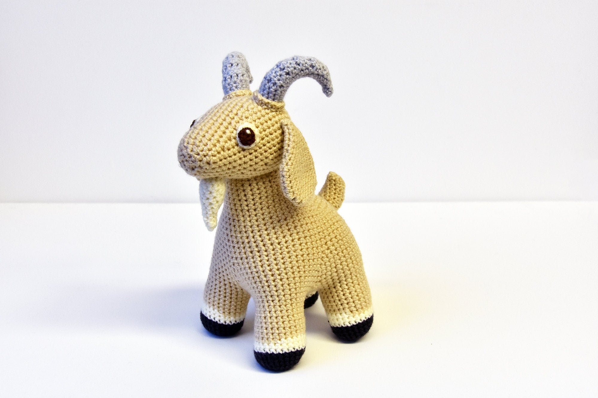 Goat Crochet Pattern Goat Amigurumi Pattern Farm Animal Etsy