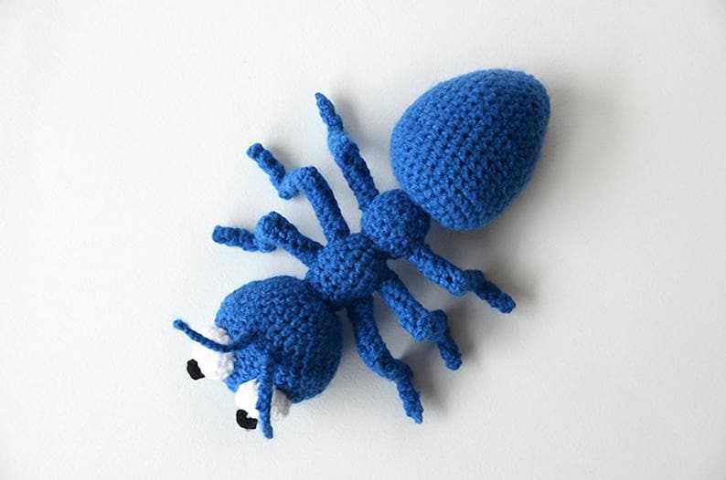 Padrão de crochê de formiga amigurumi, brinquedo de inseto (download digital) imagem 5
