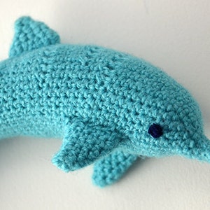 Dolphin Crochet Pattern, Dolphin Amigurumi Pattern, Crochet Dolphin Pattern, Amigurumi Dolphin Pattern, Dolphin Toy Crochet Pattern image 3