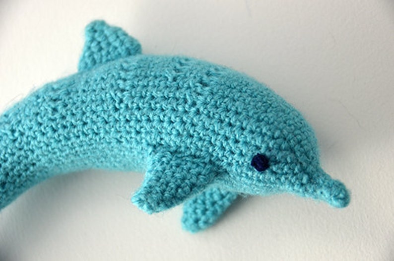 Dolphin Crochet Pattern, Dolphin Amigurumi Pattern, Crochet Dolphin Pattern, Amigurumi Dolphin Pattern, Dolphin Toy Crochet Pattern image 3