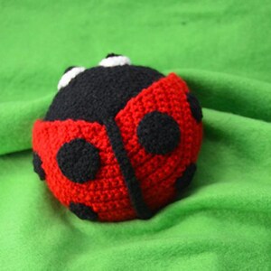 Marienkäfer Häkelanleitung, Amigurumi Marienkäfer Anleitung, Marienkäfer Amigurumi Anleitung, Insekten Häkelanleitung, Amigurumi Insekt Anleitung Bild 5