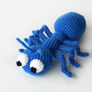 Padrão de crochê de formiga amigurumi, brinquedo de inseto (download digital) imagem 1