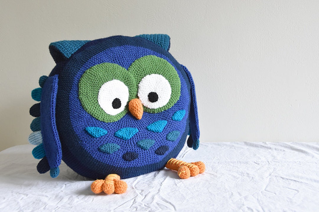 Giant Owl Pillow Crochet Pattern, Shaped Pillow Crochet Pattern, Extra Large Owl Amigurumi, - Etsy giant-owl-pillow-crochet-pattern-shaped-pillow-crochet-pattern-extra-large-owl-amigurumi-etsy