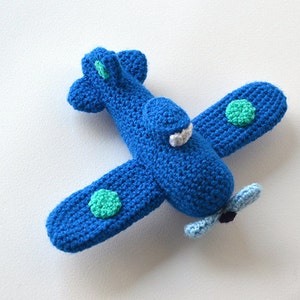 Airplane Crochet Pattern, Amigurumi Airplane Pattern, Crochet Airplane Amigurumi Pattern, Aircraft Crochet Pattern, Aircraft Amigurumi image 1