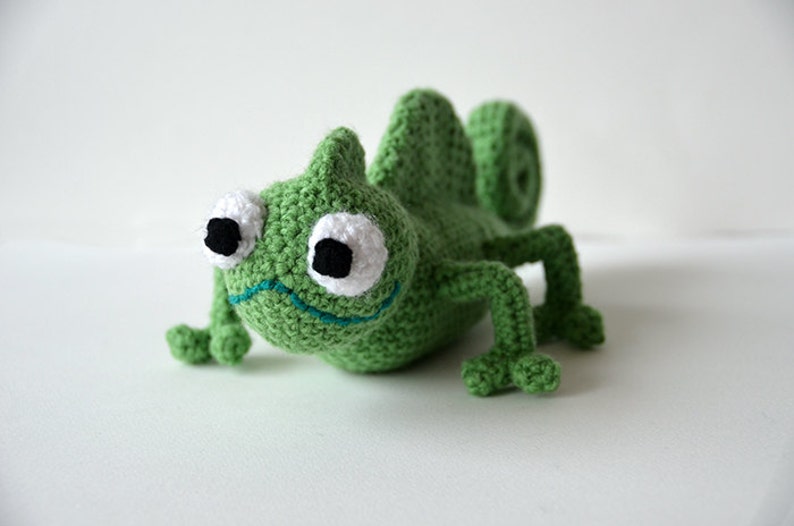 Chameleon Crochet Pattern, Amigurumi Chameleon Pattern, Chameleon Amigurumi Pattern, Amigurumi Crochet Pattern, Animal Crochet Pattern, Zoo image 5