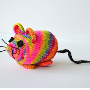 Mouse Crochet Pattern, Amigurumi Mouse Pattern, Mouse Amigurumi Pattern, Crochet Mouse Pattern, Mice Crochet Pattern Cat Toy Crochet Pattern