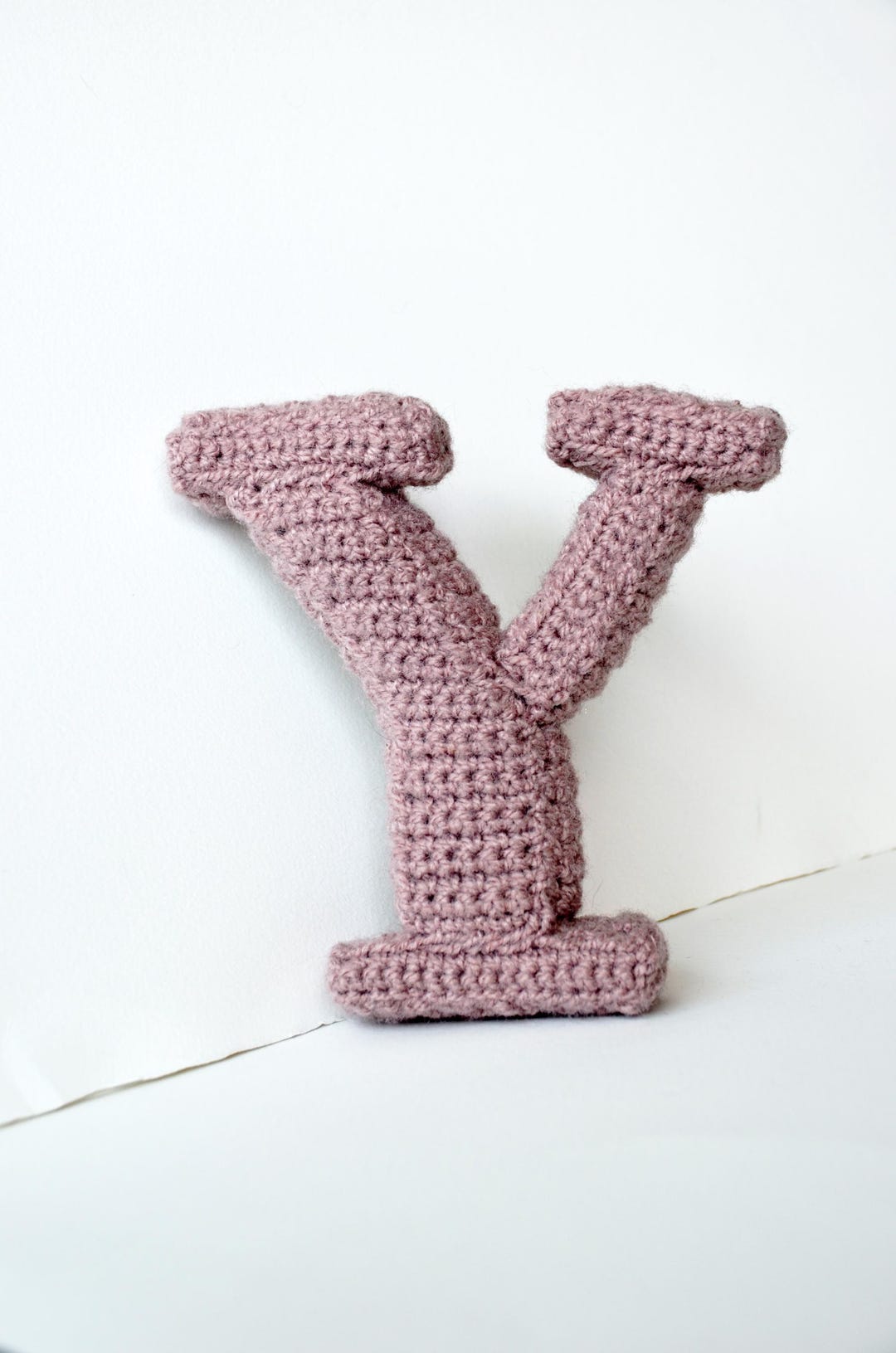 Letter Y Crochet Pattern, 3D Alphabet Crochet Pattern, 3d Words Pattern ...