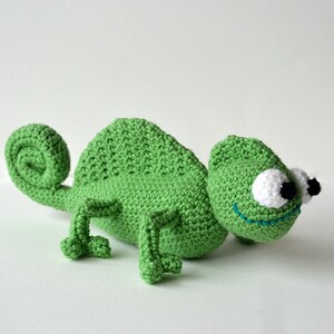 Chameleon Crochet Pattern, Amigurumi Chameleon Pattern, Chameleon Amigurumi Pattern, Amigurumi Crochet Pattern, Animal Crochet Pattern, Zoo image 2