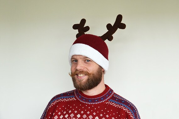How to make a 2024 reindeer christmas hat