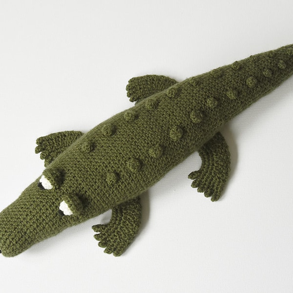 Crocodile Crochet Pattern, Crocodile Amigurumi Pattern, Crochet Crocodile Pattern, Animal Amigurumi Pattern, Zoo Animal Crochet Pattern