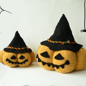 Jack O Lantern Crochet Pattern, Halloween Pumpkin Crochet Pattern, Crochet Jack O Lantern Pattern, Crochet Halloween Pumpkin Pattern