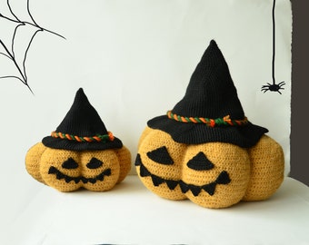 Jack O Lantern Crochet Pattern, Halloween Pumpkin Crochet Pattern, Crochet Jack O Lantern Pattern, Crochet Halloween Pumpkin Pattern