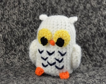 Snowy Owl Crochet Pattern, Amigurumi Snowy Owl Pattern, Amigurumi Owl Pattern, Crochet Owl Pattern, Crochet Snowy Owl Pattern, Cute Owl