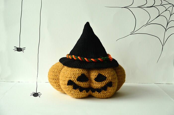 Jack O Lantern Crochet Pattern Halloween Pumpkin Crochet - Etsy