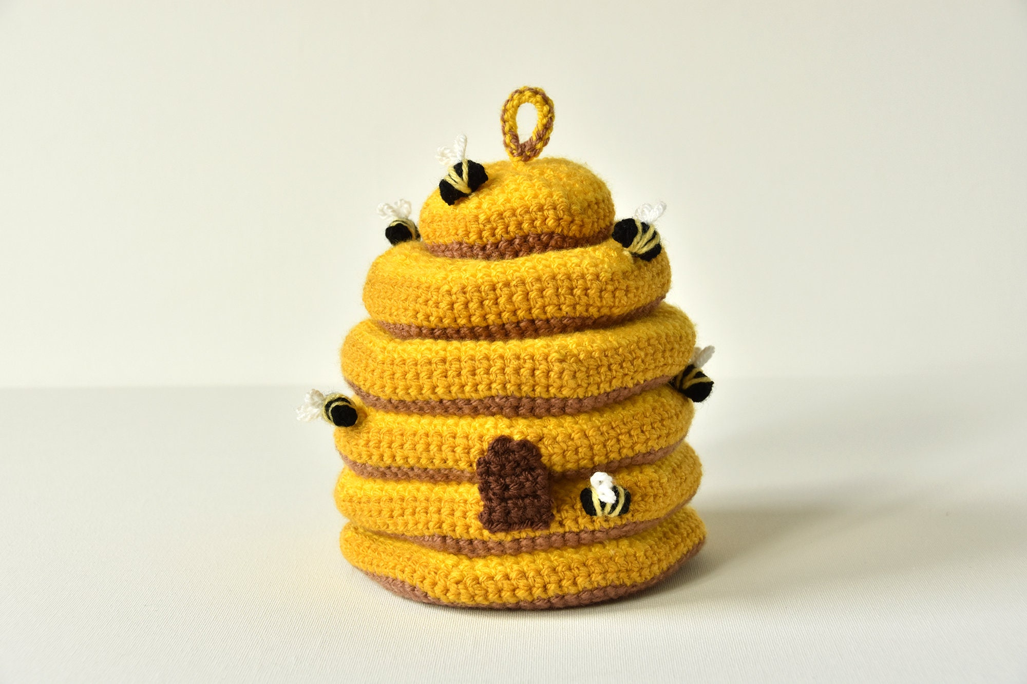 Beehive Crochet Pattern Beehive Amigurumi Bee Crochet Etsy
