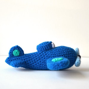 Airplane Crochet Pattern, Amigurumi Airplane Pattern, Crochet Airplane Amigurumi Pattern, Aircraft Crochet Pattern, Aircraft Amigurumi image 2