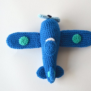 Airplane Crochet Pattern, Amigurumi Airplane Pattern, Crochet Airplane Amigurumi Pattern, Aircraft Crochet Pattern, Aircraft Amigurumi image 3