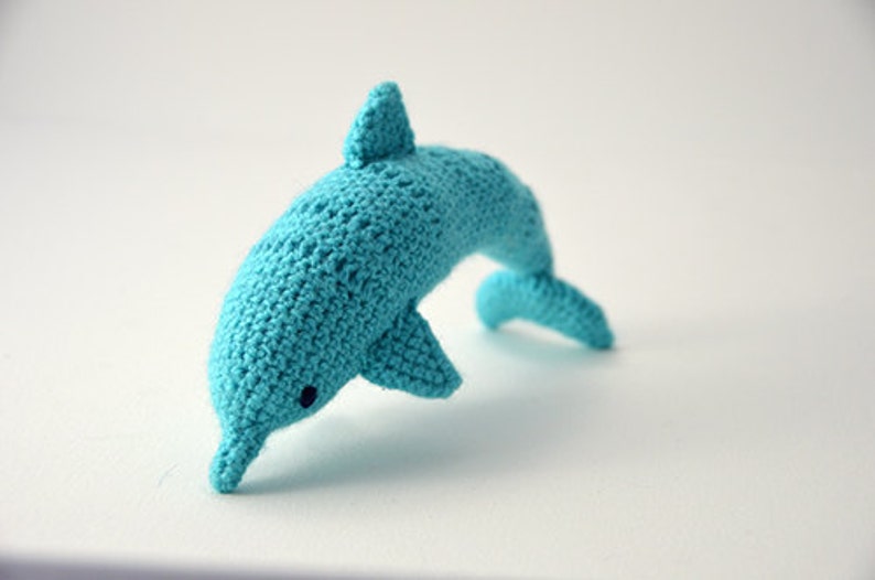 Dolphin Crochet Pattern, Dolphin Amigurumi Pattern, Crochet Dolphin Pattern, Amigurumi Dolphin Pattern, Dolphin Toy Crochet Pattern image 1