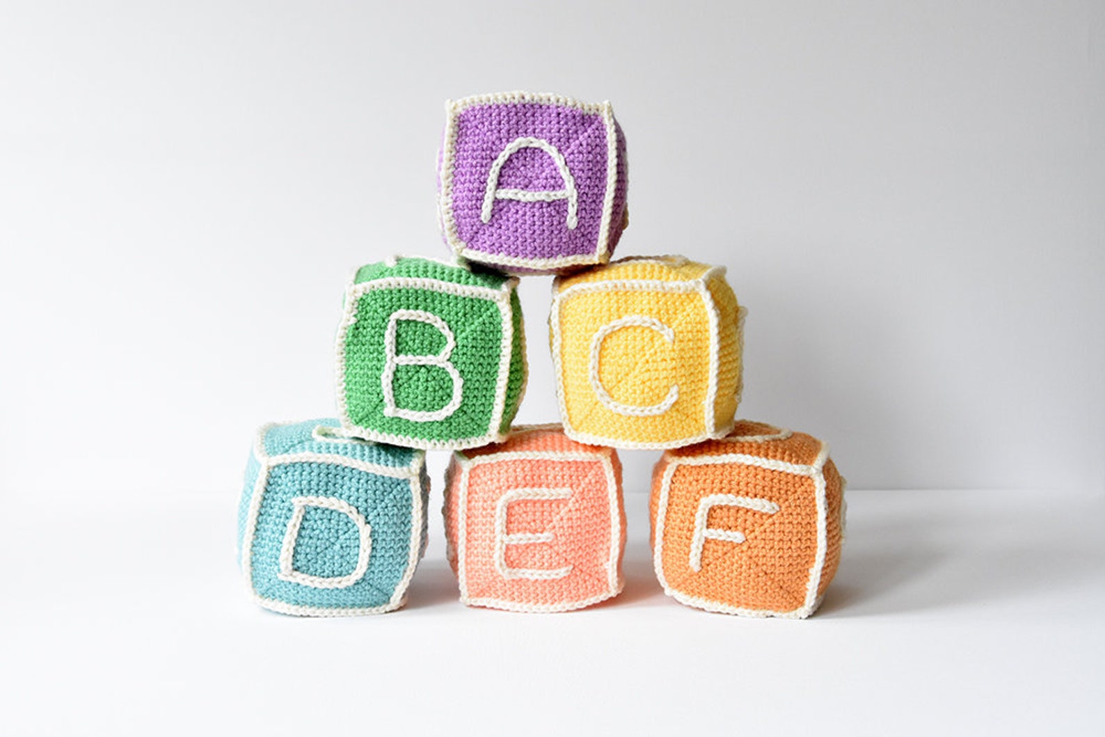 Baby Blocks Crochet Pattern Play Blocks Crochet Pattern - Etsy