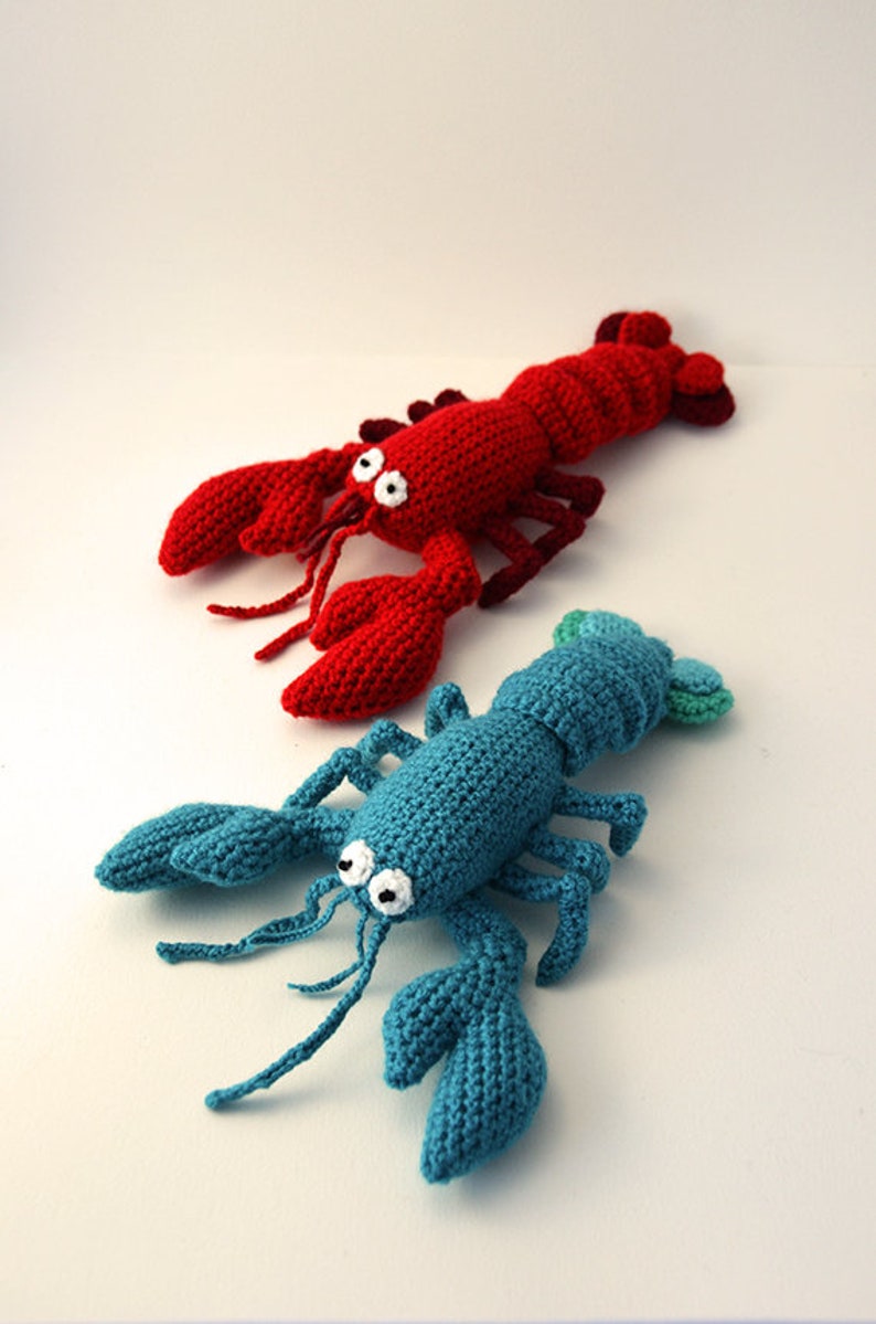 Lobster Crochet Pattern Lobster Amigurumi Pattern Crochet Etsy France