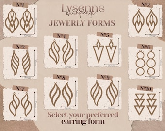 Boucles d'oreilles personnalisées • Bijoux faits main sur commande