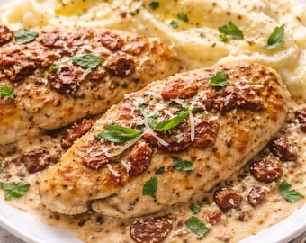 Marry Me Chicken – Ultra Creamy with Sun-Dried Tomatoes & Parmesan
