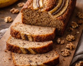 Easy Banana Bread Recipe – Moist Homemade Classic (Printable PDF)