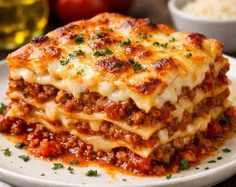Authentic Homemade Lasagna Bolognese Recipe | Classic Italian Comfort Food | Easy Step-by-Step Family Dinner Guide