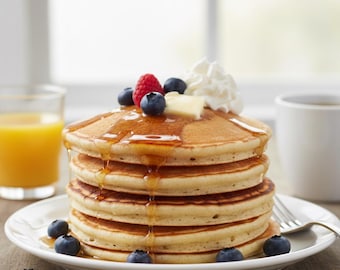 Fluffy Homemade Pancakes Recipe – Easy & Foolproof Breakfast Guide