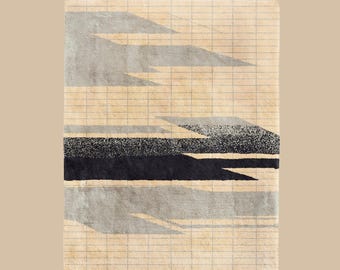 Tabula | Dywan Rabat na zamówienie | Nowoczesna kratka architektoniczna w kolorze szarego antracytu | Ręcznie tkana wełna | Dywan Beniloom