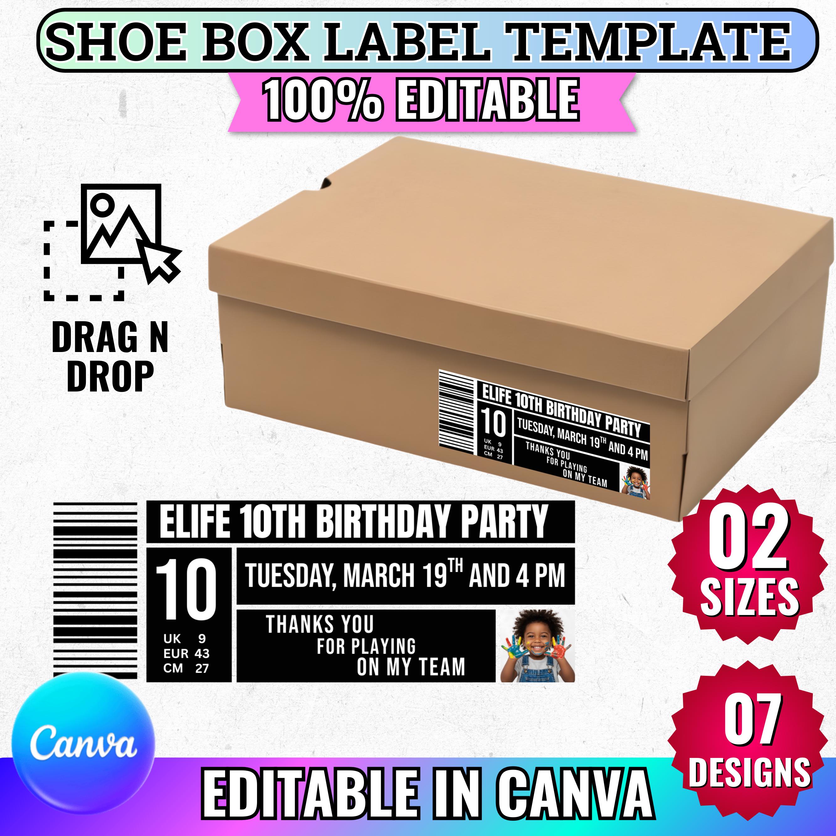 Nike custom shoe box - Etsy 日本