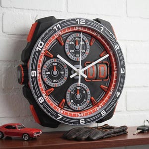 壁掛け時計 | 車の装飾 | シミュレーションレース | カーガイのガレージメカニックへのギフト