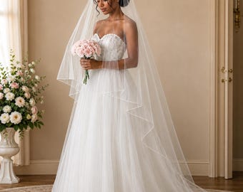 Pencil Edge Cathedral Veil
