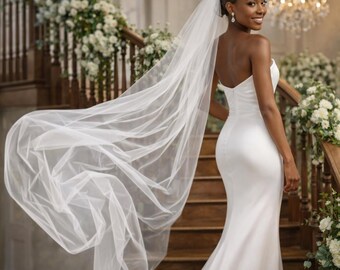 Cathedral Single Layer Bridal Veil