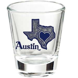Vaso de chupito Love Austin